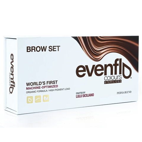 evenflo pigment chart Evenflo Brow Set